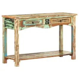 Konsoles Galds, 120X40X75 Cm, Pārstrādāts Masīvkoks Vidaxl