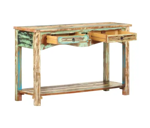 Konsoles Galds, 120X40X75 Cm, Pārstrādāts Masīvkoks Vidaxl Konsoles Galds, 120X40X75 Cm, Pārstrādāts Masīvkoks Vidaxl