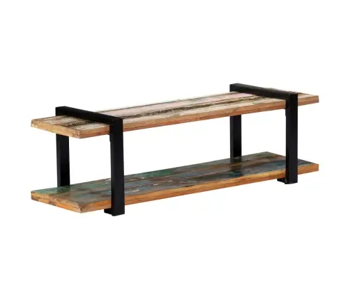 Televizoriaus Spintelė, 130X40X40cm Perdirbtos Med. Masyvas