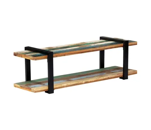 Televizoriaus Spintelė, 130X40X40cm Perdirbtos Med. Masyvas