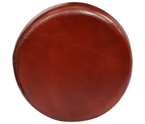 Bāra Krēsli, 2 Gab., Dabīgā Āda Vidaxl