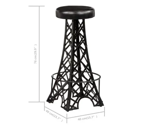 Baro Taburetės, 2Vnt., Tikra Oda