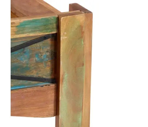 Gultas Rāmis, Pārstrādāts Masīvkoks, 140X200 Cm  Vidaxl