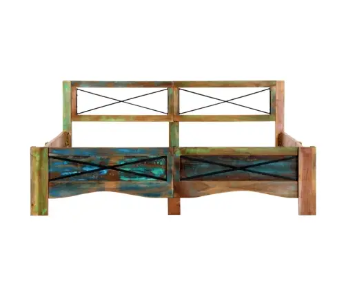 Voodiraam, Taastatud Puit, 160 X 200 Cm