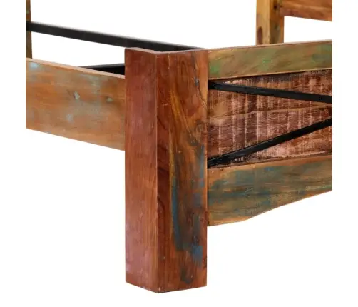 Gultas Rāmis, Pārstrādāts Masīvkoks, 180X200 Cm Vidaxl