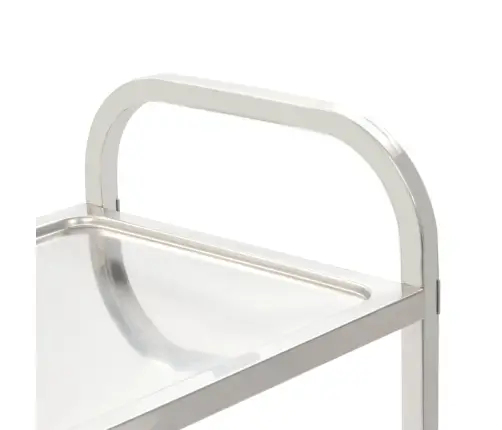 Virtuvės Vežimėlis, 95X45X83,5cm Nerūdijantis Plienas