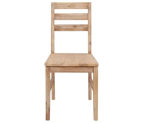 Valgomojo Kėdės, 6 Vnt., Akacijos Medienos Masyvas