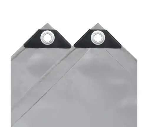Brezenta Pārklājs, 650 G/M², 1,5X20 M, Pelēks Vidaxl