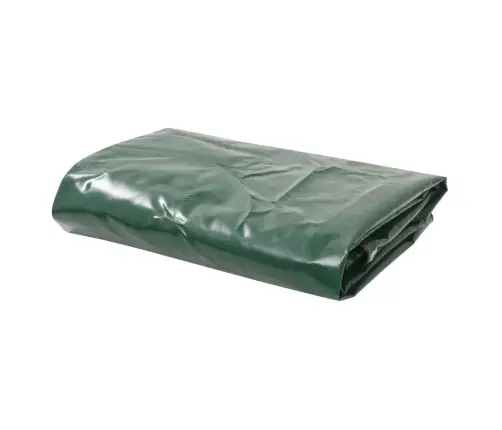 Brezenta Pārklājs, 650 G/M², 1,5X6 M, Zaļš Vidaxl