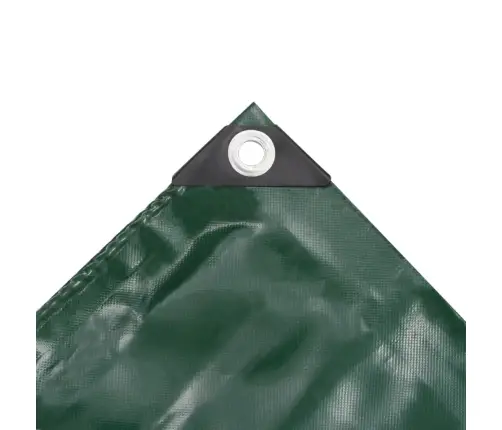Brezenta Pārklājs, 650 G/M², 1,5X6 M, Zaļš Vidaxl