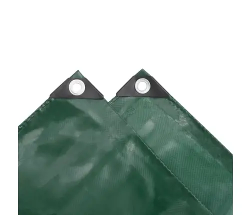 Brezenta Pārklājs, 650 G/M², 1,5X10 M, Zaļš Vidaxl