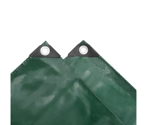 Brezenta Pārklājs, 650 G/M², 1,5X20 M, Zaļš Vidaxl