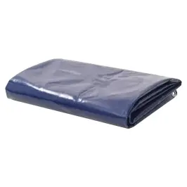Brezenta Pārklājs, 650 G/M², 6X8 M, Zils Vidaxl
