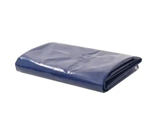 Brezenta Pārklājs, 650 G/M², 6X8 M, Zils Vidaxl