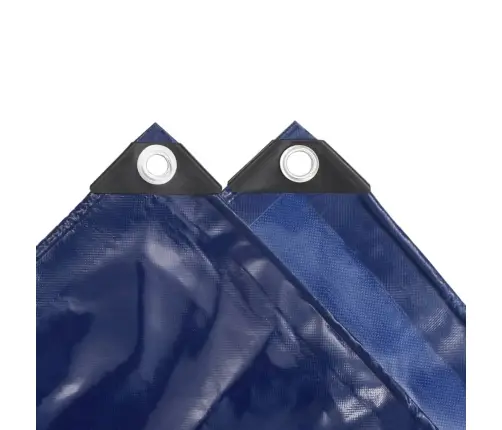 Brezenta Pārklājs, 650 G/M², 6X8 M, Zils Vidaxl