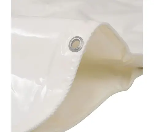 Brezenta Pārklājs, 650 G/M², 1,5X10 M, Balts Vidaxl
