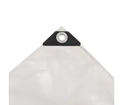 Brezenta Pārklājs, 650 G/M², 1,5X10 M, Balts Vidaxl