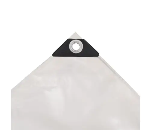 Brezenta Pārklājs, 650 G/M², 3,5X5 M, Balts Vidaxl