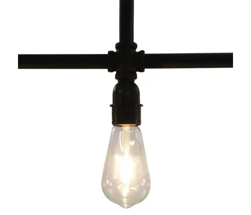 Lubinis Šviestuvas, Juodos Spalvos, 3 X E27 Lemputės