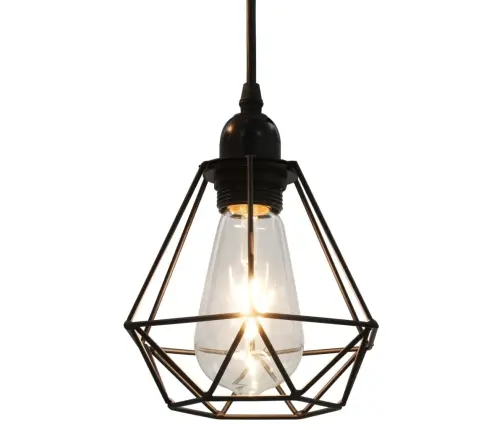 Laelamp, Teemandidisain, Must, 3 X E27 Pirni