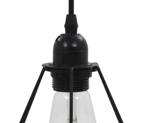 Laelamp, Teemandidisain, Must, 3 X E27 Pirni