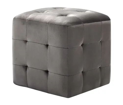 Öökapid 2 Tk, Hall, 30 X 30 X 30 cm Sametkangas