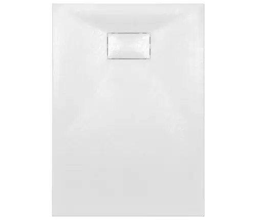 Dušas Pamatne, 100X70 Cm, Smc, Balta Vidaxl