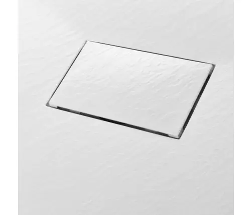 Dušas Pamatne, 100X70 Cm, Smc, Balta Vidaxl