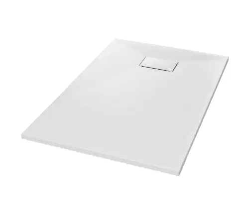 Dušas Pamatne, 120X70 Cm, Smc, Balta Vidaxl