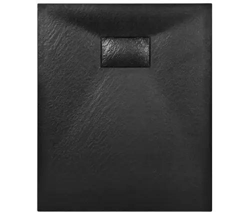 Dušas Pamatne, 90X70 Cm, Smc, Melna Vidaxl