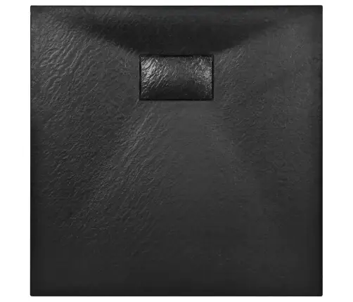 Dušo Padėklas, Juodos Spalvos, 90X90 cm Lieto Lakšto Junginys