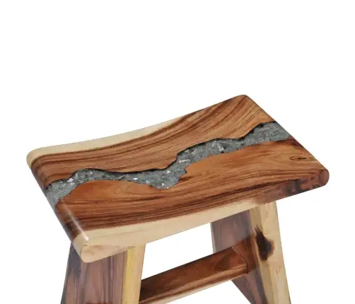 Soliņš, Masīvs Lietus Koks Un Polirezīns Vidaxl