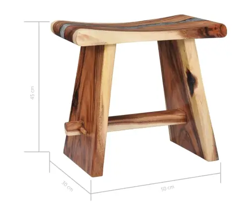 Soliņš, Masīvs Lietus Koks Un Polirezīns Vidaxl