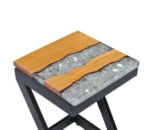 Kavos Staliukas, 30X30X50cm Tikmedis Ir Sintetinė Derva