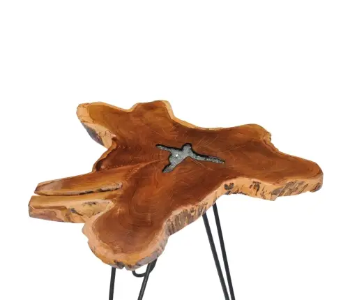 Kohvilaud, 70 X 45 cm Toekas Tiikpuu Ja Polüvaik