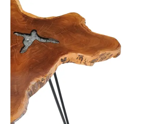 Kohvilaud, 70 X 45 cm Toekas Tiikpuu Ja Polüvaik