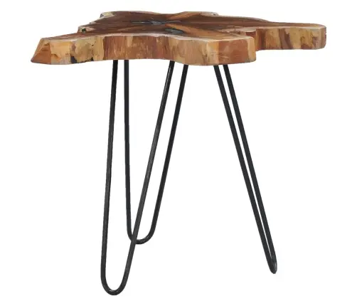 Kohvilaud, 70 X 45 cm Toekas Tiikpuu Ja Polüvaik