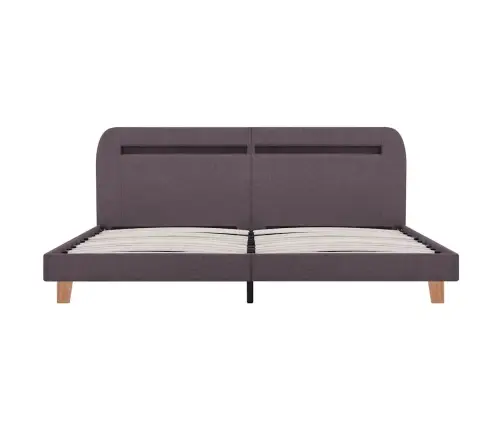 Voodiraam Led-Iga Ilma Madratsita, Pruunikashall, 150X200 Cm