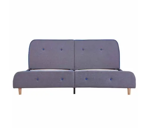 Voodiraam Ilma Madratsita, Helehall, Kangas, 150X200 Cm