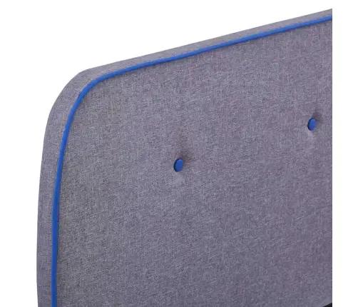 Voodiraam Ilma Madratsita, Helehall, Kangas, 150X200 Cm