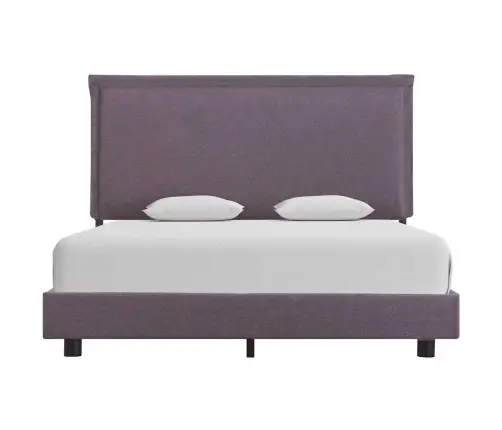 Gultas Rāmis Bez Matrača Taupe Audums 135X190 Cm Vidaxl