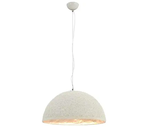 Laelamp, Valge Ja Hõbedane, Ø50 Cm E27