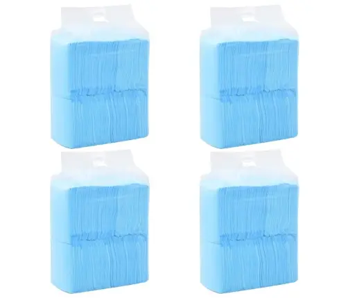 Absorbējošie Paladziņi Mājdzīvniekiem, 400 Gab., 60X60 Cm Vidaxl