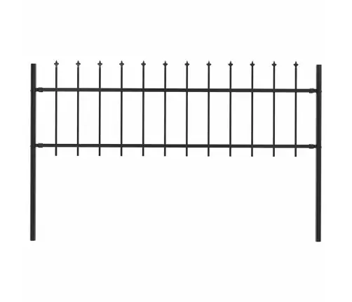 Sodo Tvora Su Iečių Viršugal., Juoda, 1,8M, Plienas