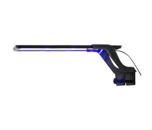 Akvārija Led Lampa Ar Stiprinājumu, 35-55 Cm, Zila Un Balta Vidaxl