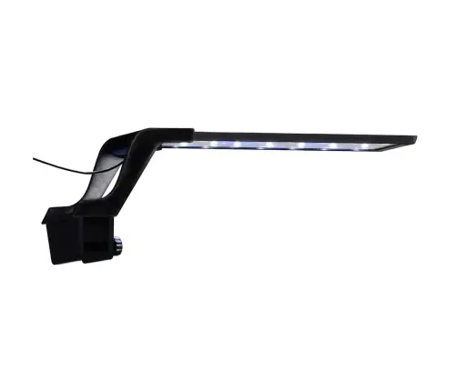 Akvārija Led Lampa Ar Stiprinājumu, 35-55 Cm, Zila Un Balta Vidaxl