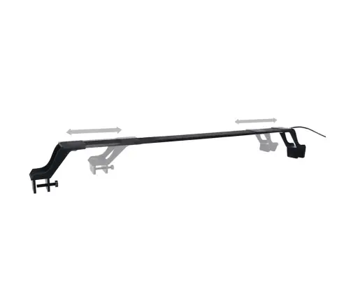 Akvārija Led Lampa Ar Stiprinājumiem, 55-70 Cm, Zila Un Balta Vidaxl