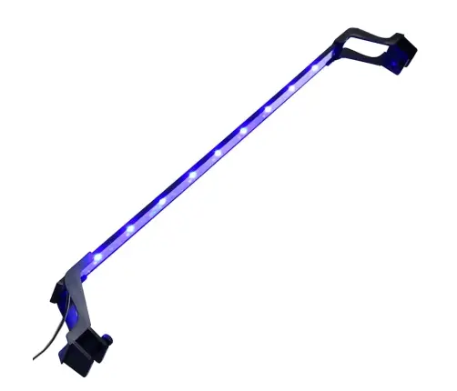 Akvārija Led Lampa Ar Stiprinājumiem, 75-90 Cm, Zila Un Balta Vidaxl