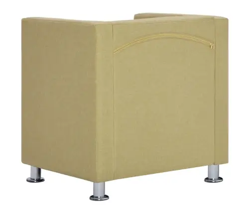 Kuubikukujuline Tugitool, Roheline, Kangas