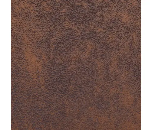 Atpūtas Krēsls, Kuba Forma, Brūna Mākslīgā Zamšāda Vidaxl